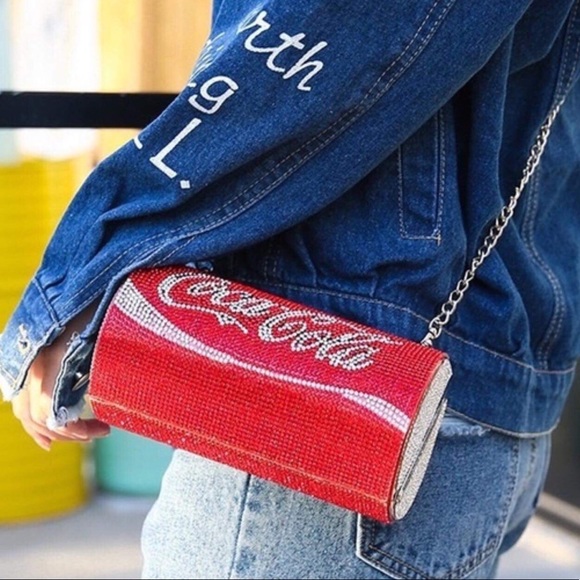 Bags Coca Cola Diamond Rhinestone Clutchcrossbody Bag Poshmark